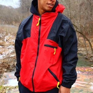 Marlboro Adventure Team Anorak Full Zip Windbreaker Vintage 90s
